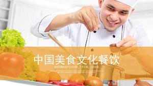 Chef Cooking Food Background Food Culture Theme 