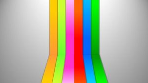 Dynamiczny szablon paska kolorów wizualny dynamiczny ppt