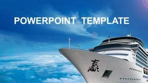 Cruise ship rudder win classic business presentation universal ppt template