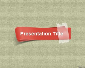 Plantilla roja de Gaza PowerPoint