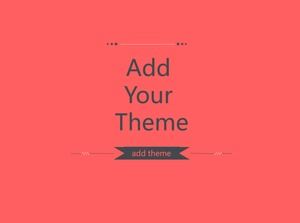 Super simple and stylish minimalist ppt template