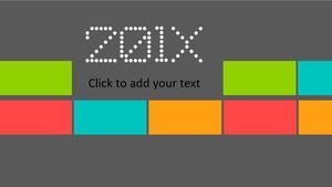 Color matching vitality ppt template suitable for 201x work plan