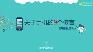 9 rumored ppt templates about mobile phones 9 rumored ppt templates about mobile phones