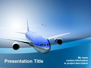 Ppt template for transportation of air passenger transportation