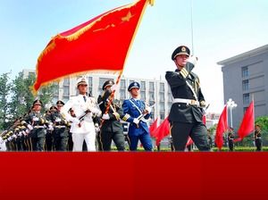 Honor Guard of the Three Armies - szablon slajdów odpowiedni na festiwal imprezowy