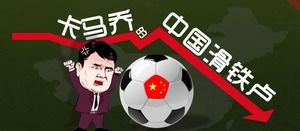 Modèle PPT de "Waterloo chinois de Camacho" sur le football