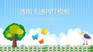 Plantilla PPT universal de dibujos animados