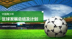 Raport PPT dotyczący rozwoju piłki nożnej dla młodzieży
