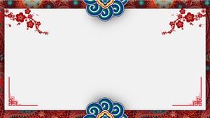 Gambar Latar Belakang Ppt Gaya Etnik Klasik Powerpoint Template Free Download