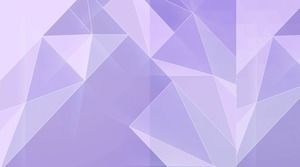 紫低平面ポリゴンPPT背景画像