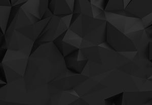 Черный низкоплоскостной многоугольник PowerPoint фоновая картинка
