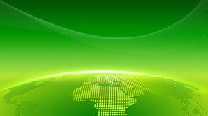 Зеленый практический бизнес PPT фоновое изображение