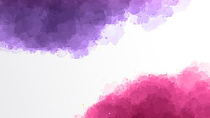 紫ピンクアートレンダリングPPT背景画像
