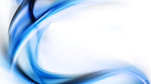 Blaues kühles abstraktes Kurven-PowerPoint-Hintergrundbild