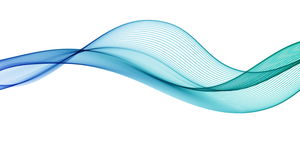 Imagen de fondo de diapositiva de curva de gradiente verde azul