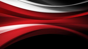 Red abstract line PPT background picture