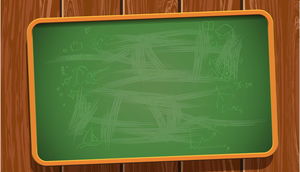 Cartoon blackboard slide background picture