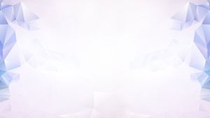 Light purple polygon slide background picture