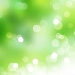 緑の光輪の美しいPPT背景画像（2）