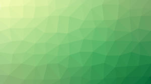Lebendiges grünes Polygon-PPT-Hintergrundbild