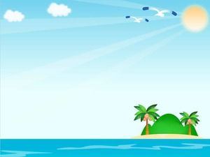 Fresh island background cartoon slide background template download PowerPoint Templates Free Download Fresh island background cartoon slide background template download PowerPoint Templates Free Download