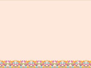 Cartoon lace PowerPoint background picture download
