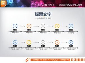 Round ten node PPT flow chart