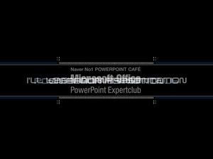 Süper göz kamaştırıcı teknoloji grafik metin PPT animasyonu