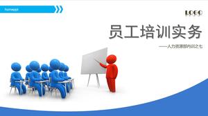 Diapositivas de formación interna del departamento de recursos humanos: descarga en formato PPT de la práctica de formación del personal