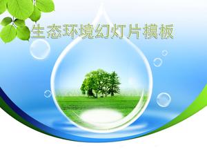 Meio ambiente ecológico download do modelo de slide de proteção ambiental