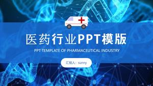 Health knowledge preaching medical and health industry general ppt template