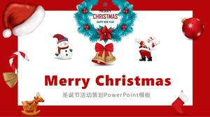 Merry Christmas Christmas event planning ppt template