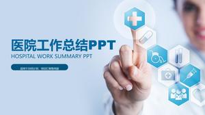 Complete framework hospital year-end work summary report ppt template