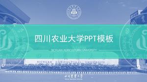 Sichuan Universitatea Agricolă teza de apărare general ppt șablon