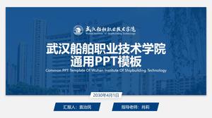 Wuhan Shipbuilding professionale e Technical College tesi modello di difesa generale ppt