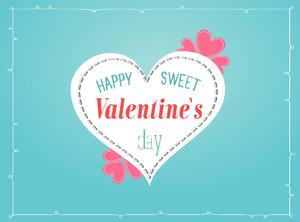 Happy Valentine's Day-Valentine's Day creative confession dynamic greeting card ppt template