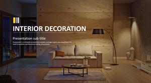 Gaodashang interior decoration decoration company introduction and product promotion ppt template