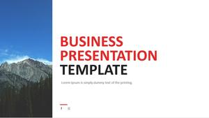 Bagan aplikasi multi-skenario yang indah suasana mode gaya majalah bisnis sederhana template ppt umum