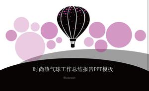 Mod de prezentare sumar PPT cu balonul cu aer cald