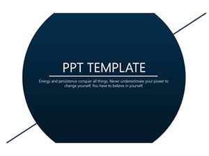簡約大氣歐美幾何風格商務總結計劃通用ppt模板