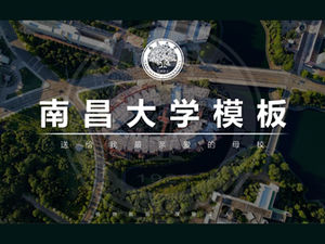 Nanchang Üniversitesi tez savunma genel ppt şablonu-Su Yanrun