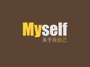 Template ppt pengenalan diri Mr. Miaoshou yang menyenangkan dan mudah dibaca