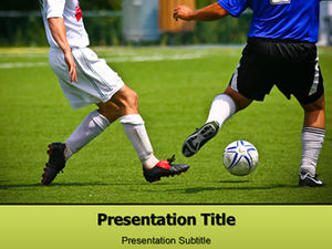 Stadium competition-passion football sports ppt sports template