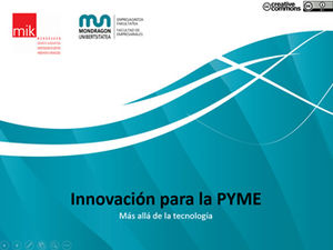 L'innovazione e lo sviluppo di piccole e medie imprese in stile europeo e americano semplice modello blu ppt