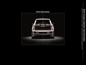 Mini Cooper Car Display dynamiczny szablon albumu fotograficznego ppt