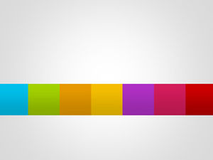 Шаблон меню ppt динамического цветового блока