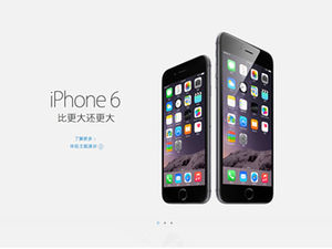 iPhone é maior do que maior - produzido pela Ruipu PPT