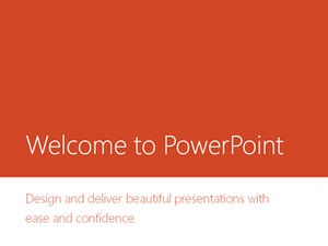 Microsoft PowerPoint 2013 공식 와이드 스크린 PPT 템플릿