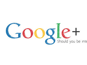 Plantilla ppt de promoción de introducción de Google+ de productos de Google