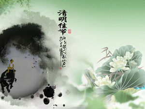Ching Ming Festival ppt template